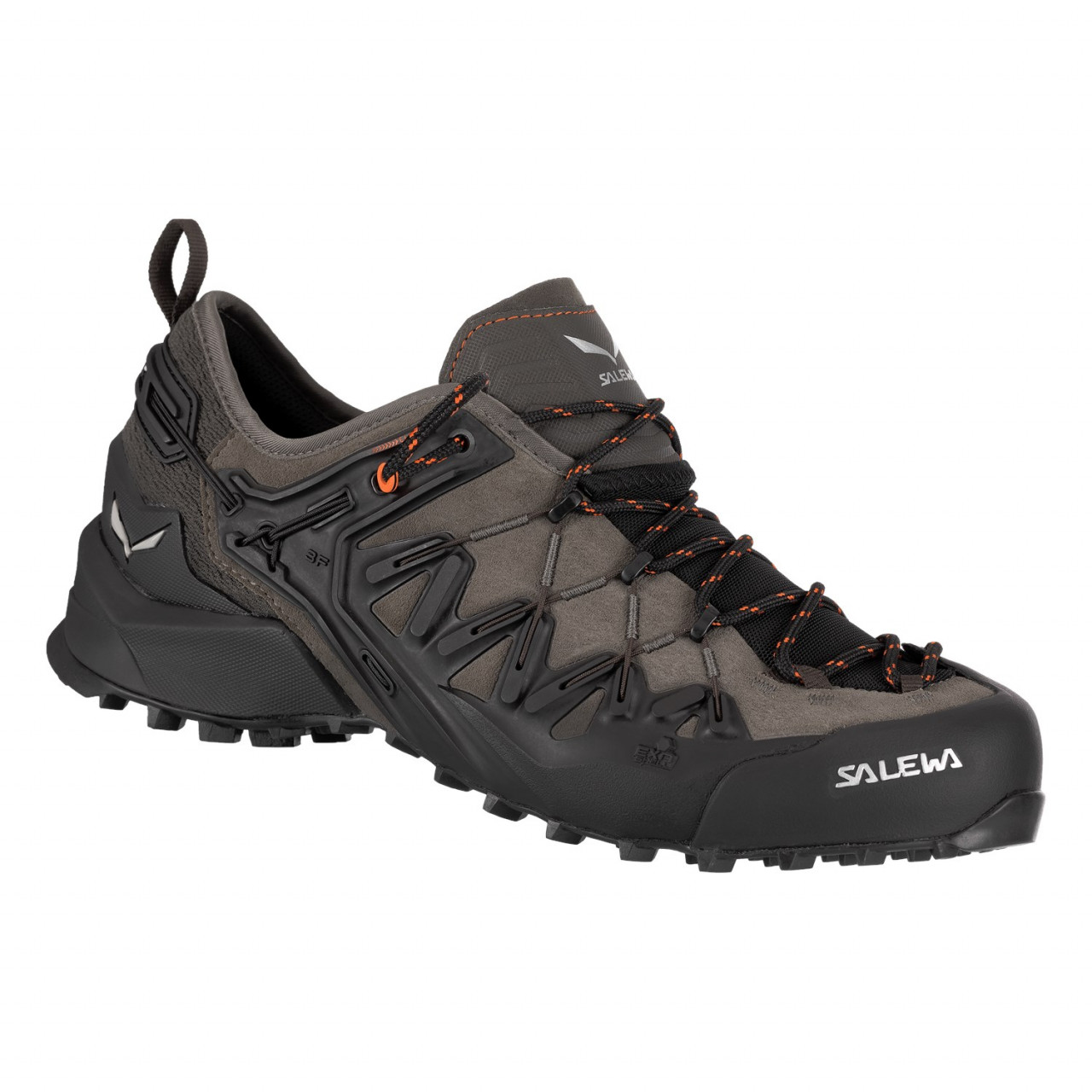 Salewa Men's Wildfire Edge Approach Shoes Brown/Orange RYH-753046